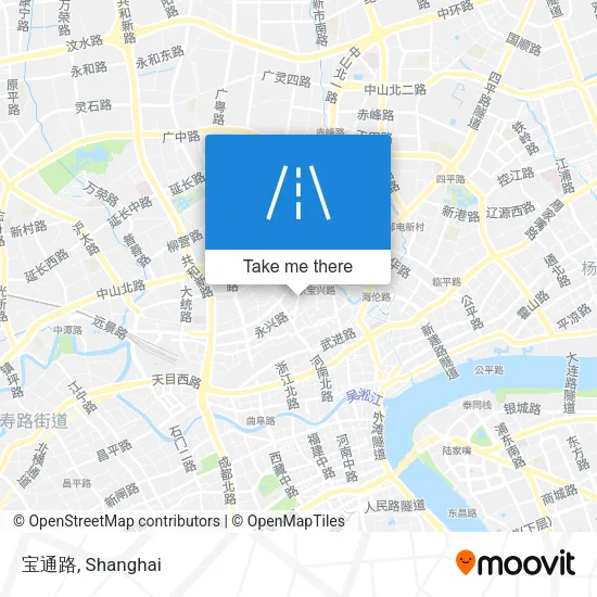 宝通路 map