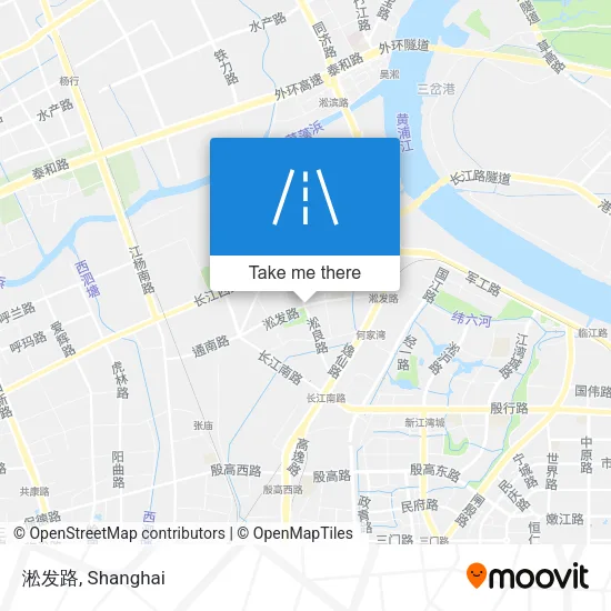 淞发路 map