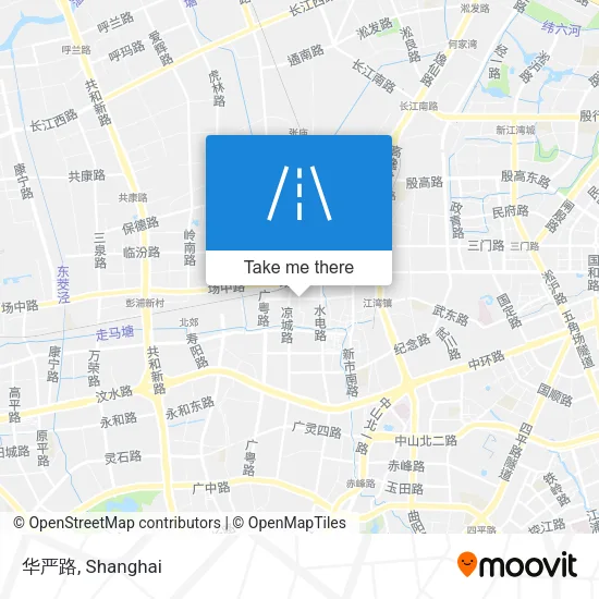 华严路 map