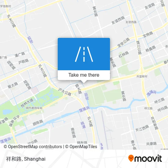 祥和路 map