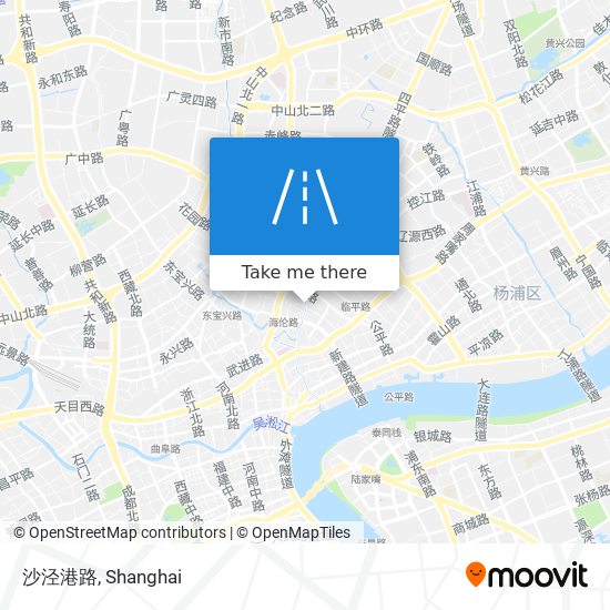 沙泾港路 map