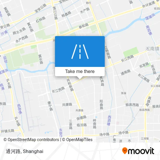 通河路 map