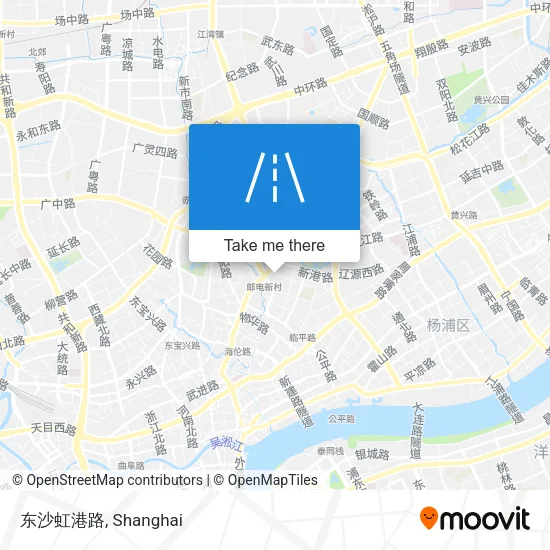 东沙虹港路 map