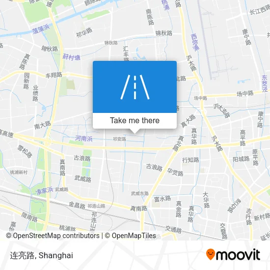 连亮路 map