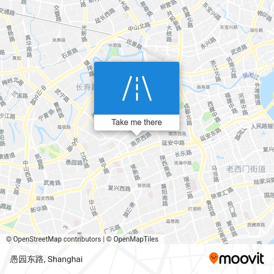 愚园东路 map