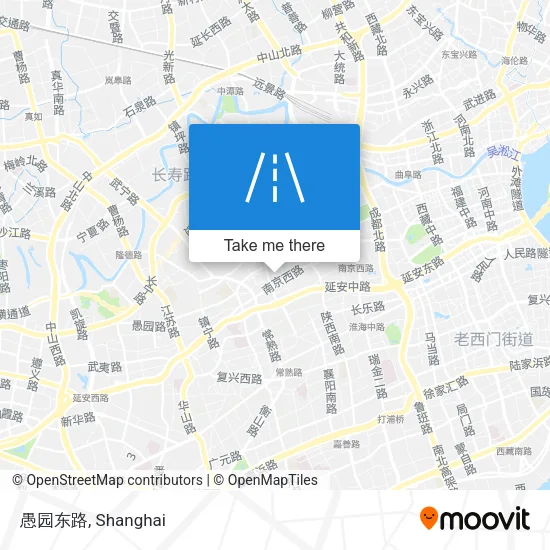 愚园东路 map