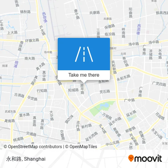 永和路 map