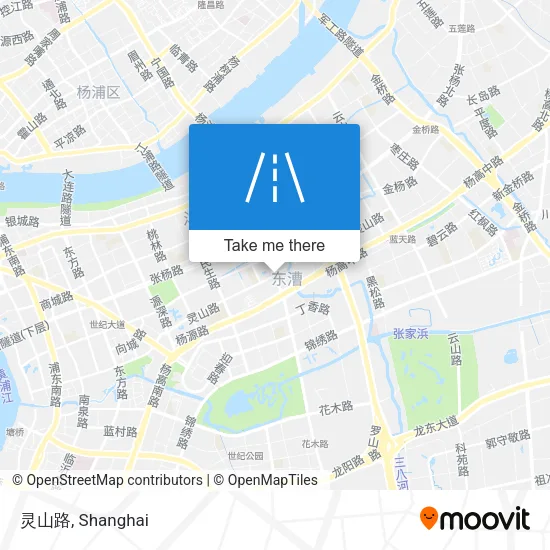 灵山路 map