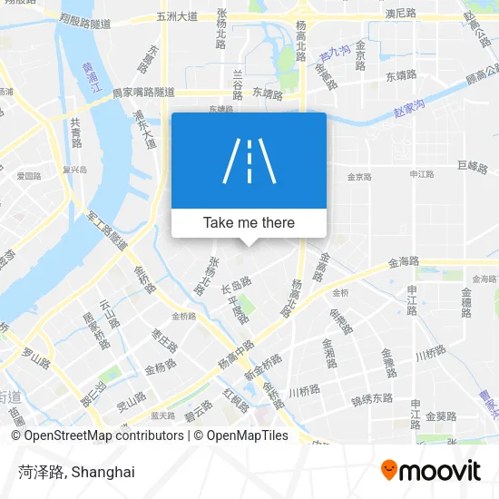 菏泽路 map