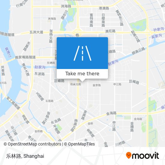 乐林路 map