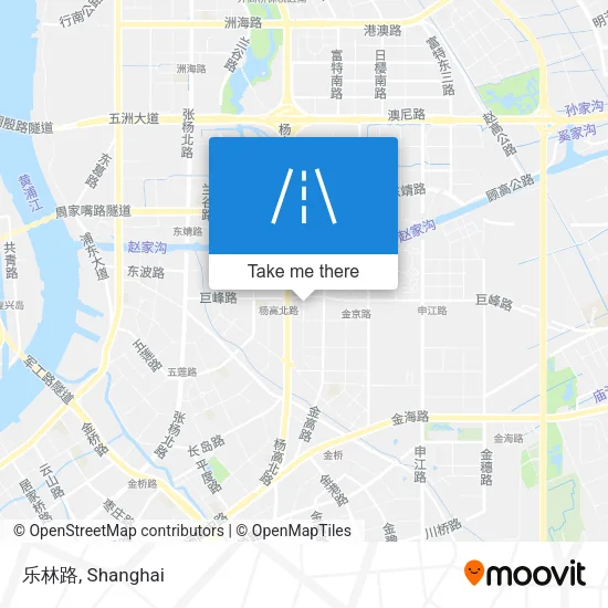 乐林路 map
