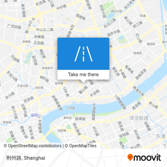 荆州路 map