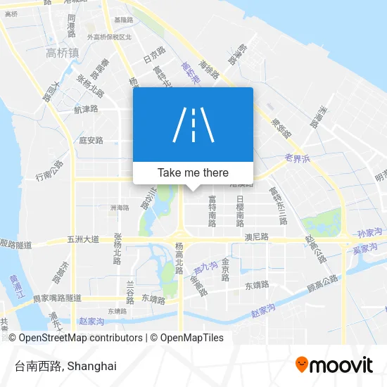 台南西路 map