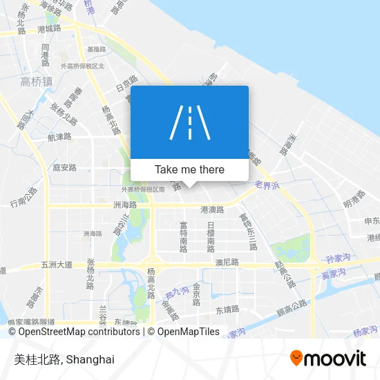 美桂北路 map