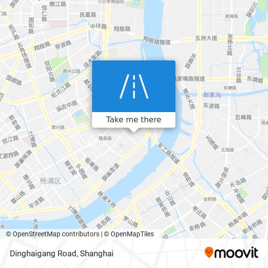 Dinghaigang Road map