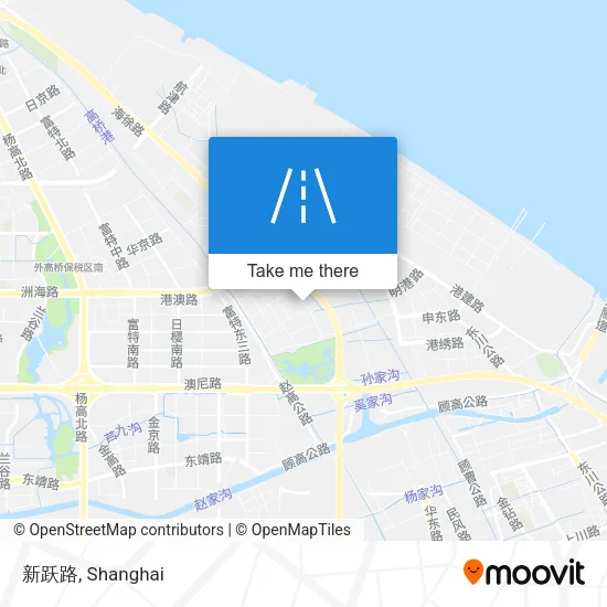 新跃路 map
