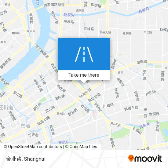 金业路 map