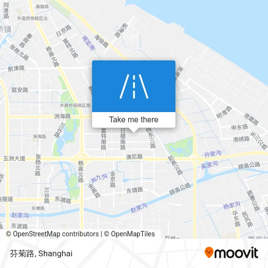 芬菊路 map