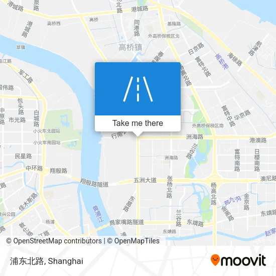 浦东北路 map