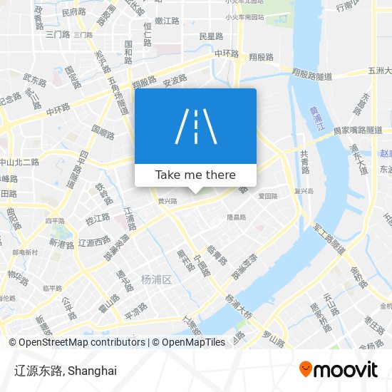 辽源东路 map