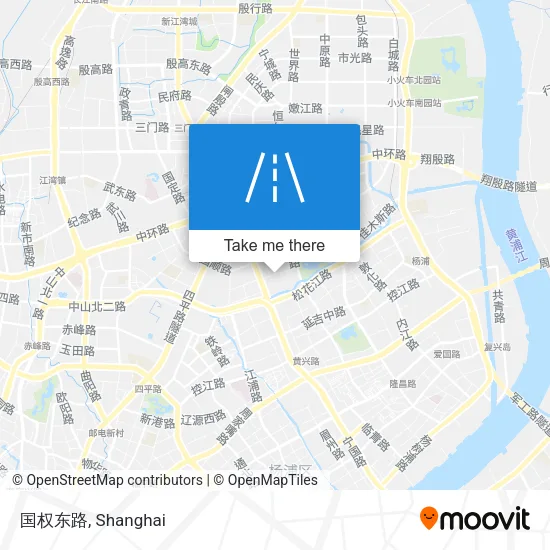 国权东路 map