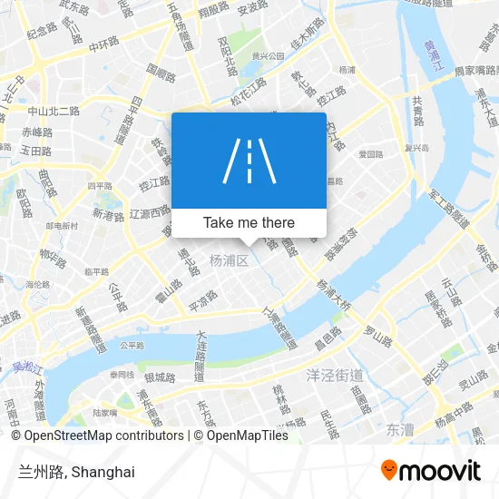 兰州路 map