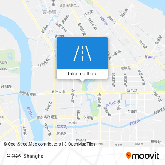 兰谷路 map