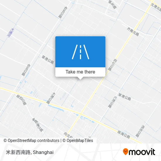 米新西南路 map
