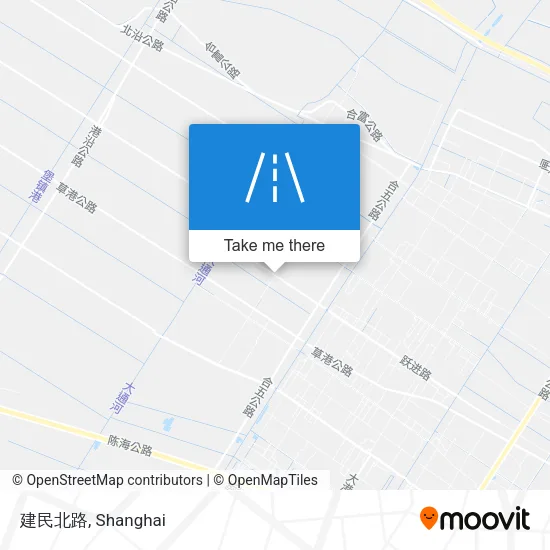 建民北路 map