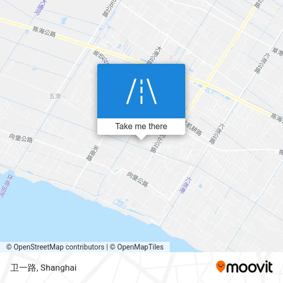 卫一路 map