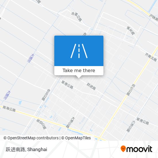 跃进南路 map