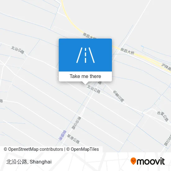 北沿公路 map
