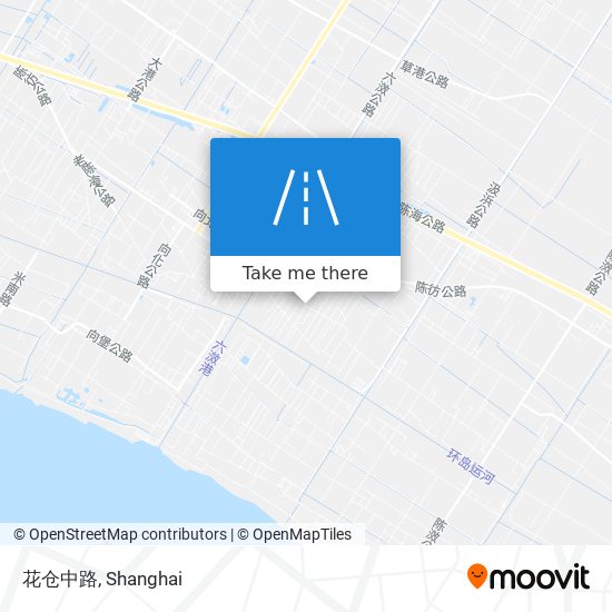 花仓中路 map