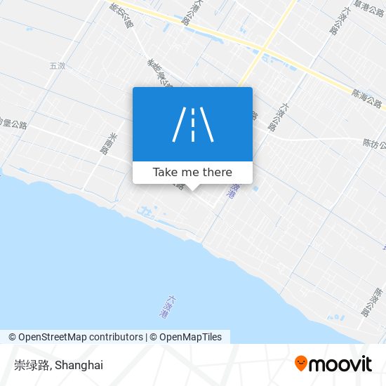 崇绿路 map