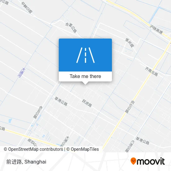 前进路 map