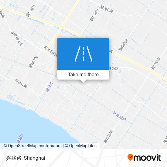 兴移路 map