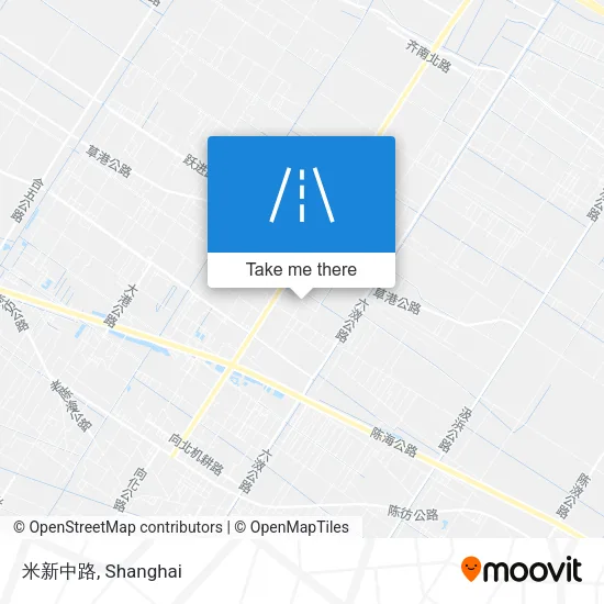 米新中路 map
