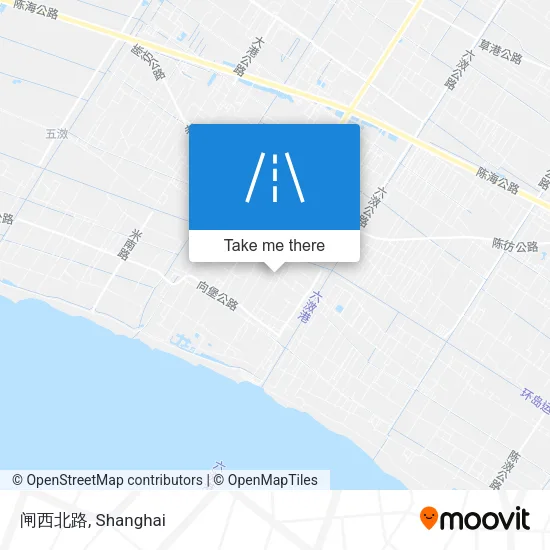 闸西北路 map