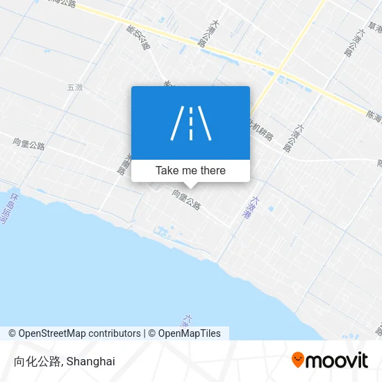 向化公路 map
