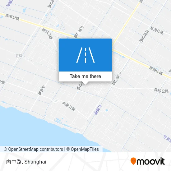 向中路 map