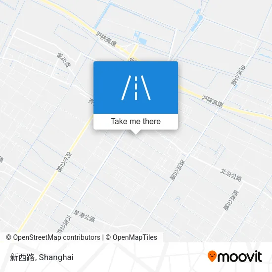 新西路 map