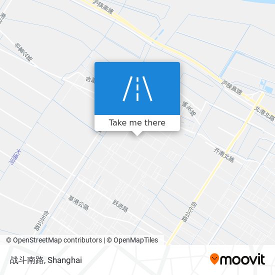 战斗南路 map