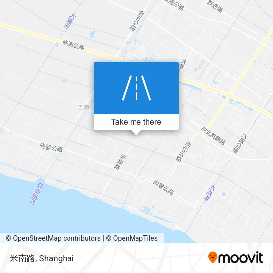 米南路 map