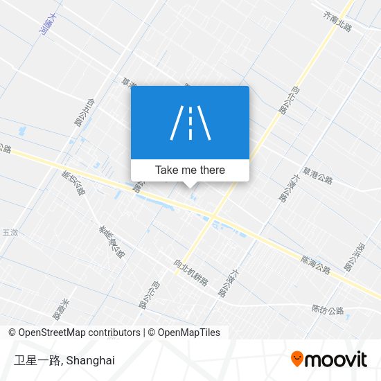 卫星一路 map