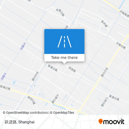 跃进路 map