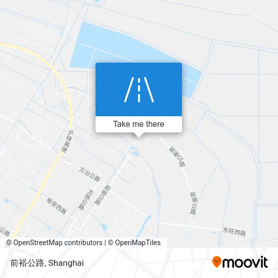 前裕公路 map