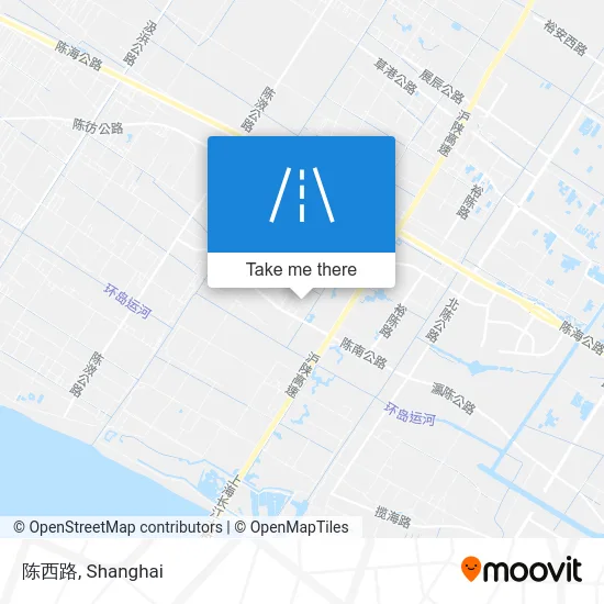陈西路 map
