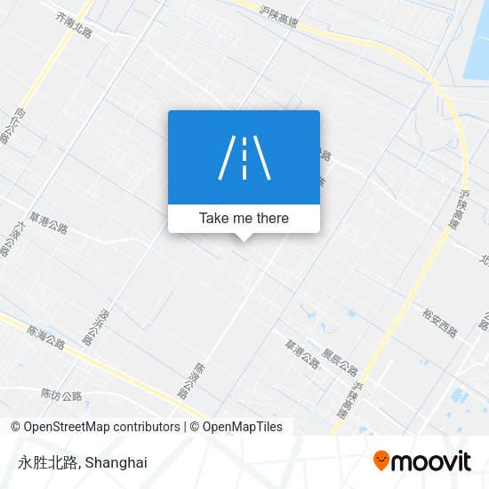 永胜北路 map