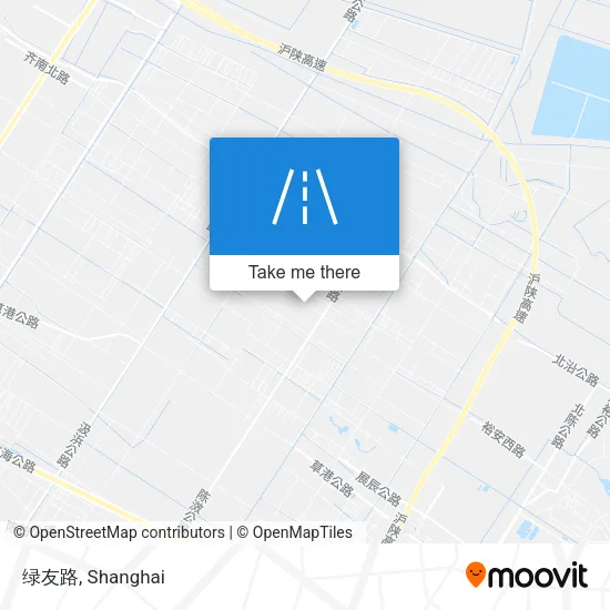 绿友路 map