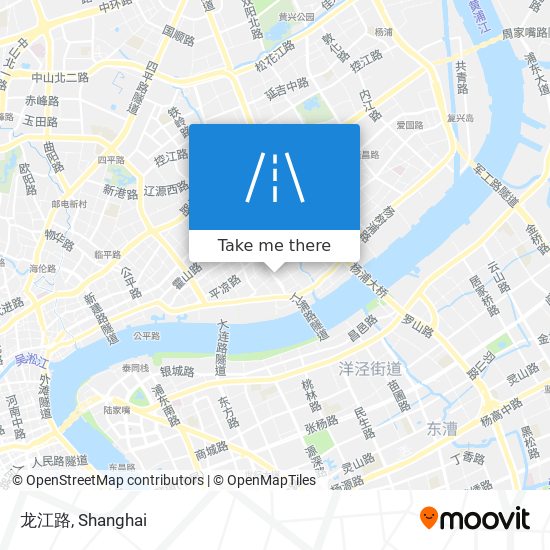 龙江路 map